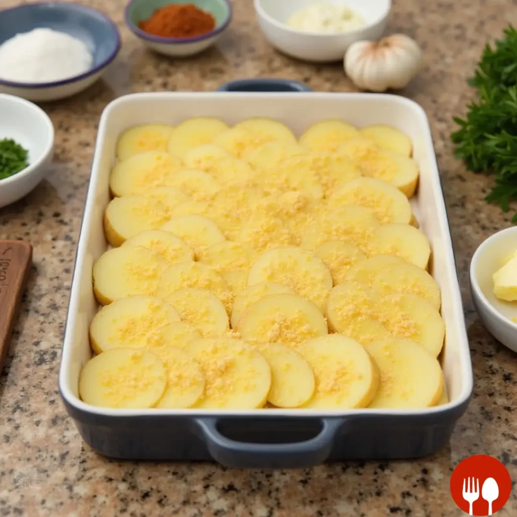 Scalloped Potatoes recipe with Cheese Powder