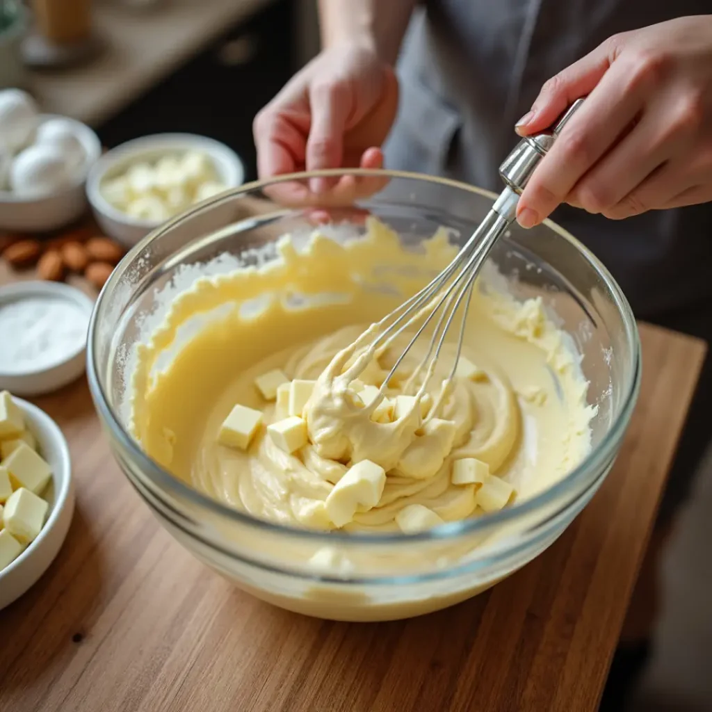 White Chocolate Gluten-Free Yellow Cake Recipe steps