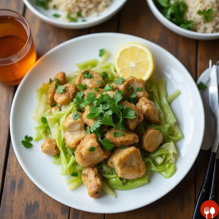 hmong cabbage and chicken recipe