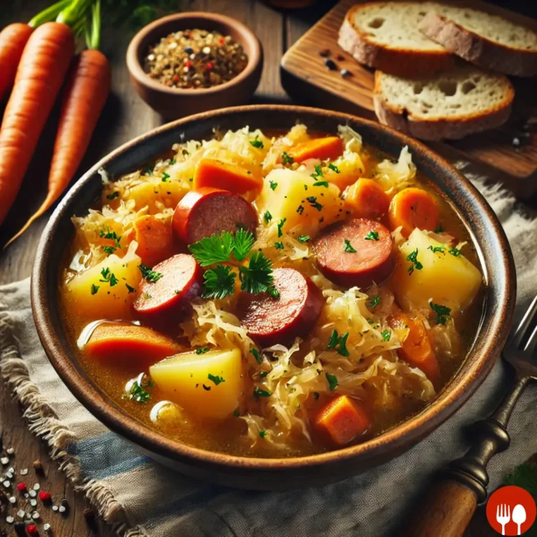 Sauerkraut and Sausage Stew Recipe