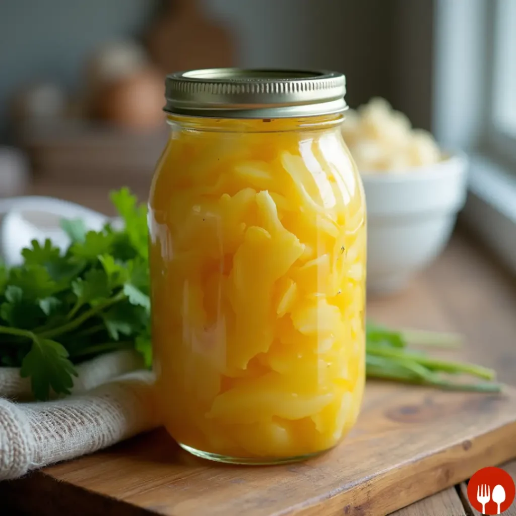 Coal Miner’s Sauerkraut Recipe in a Jar