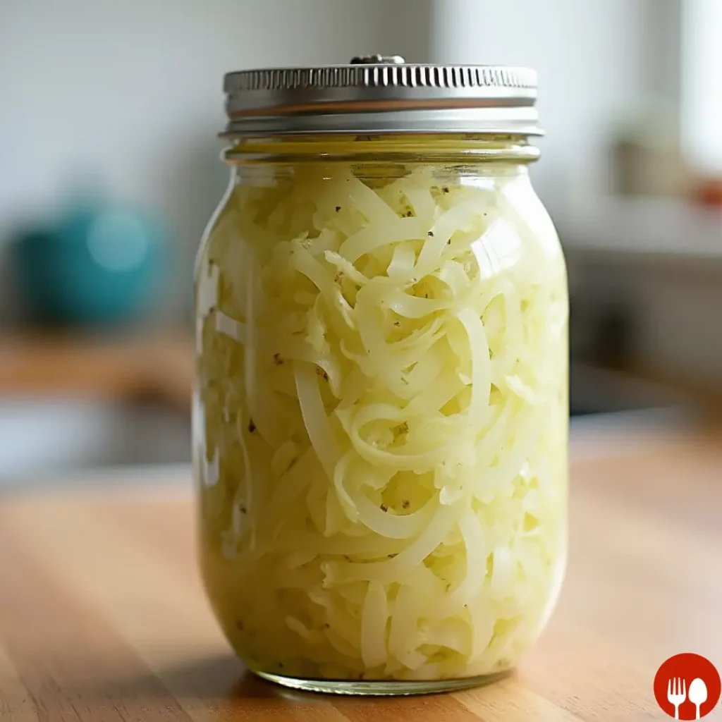 Coal Miner’s Sauerkraut Recipe in a Jar