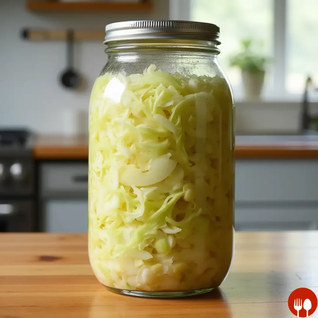 Coal Miner’s Sauerkraut Recipe in a Jar