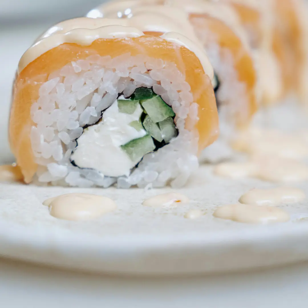 Chatelaine Smoked Salmon Rolls on Cucumber