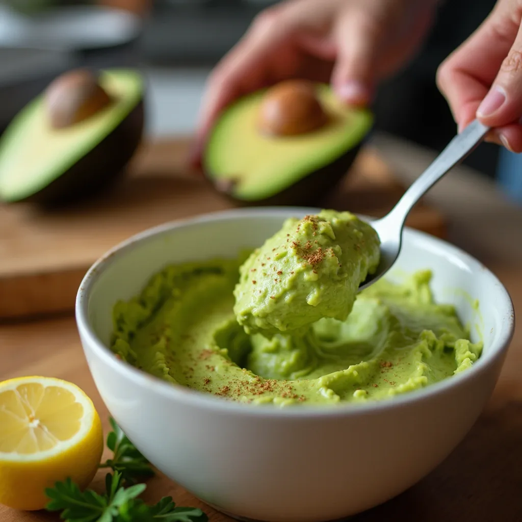 Avocado Toast with Egg and Apple