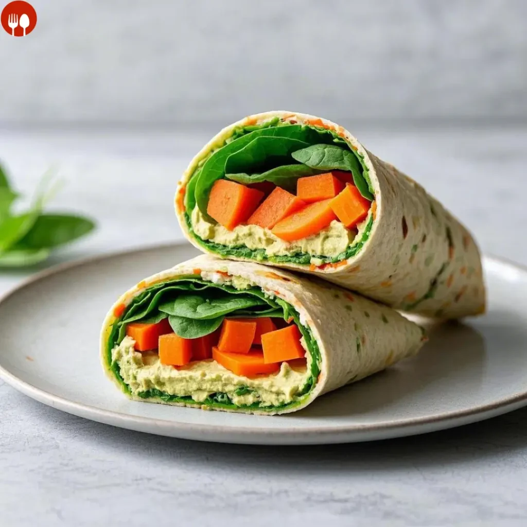 Hummus Veggie Wrap