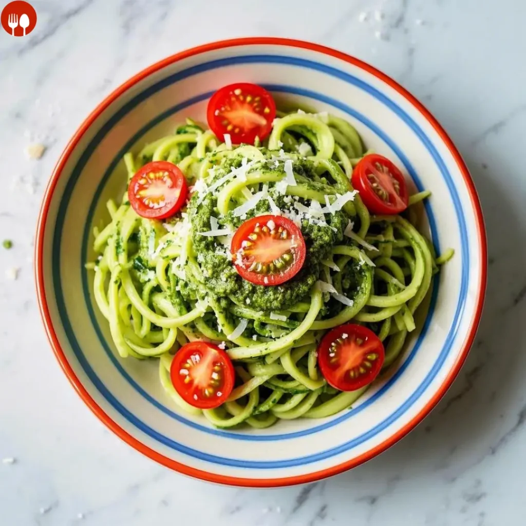 Zoodles with Pesto