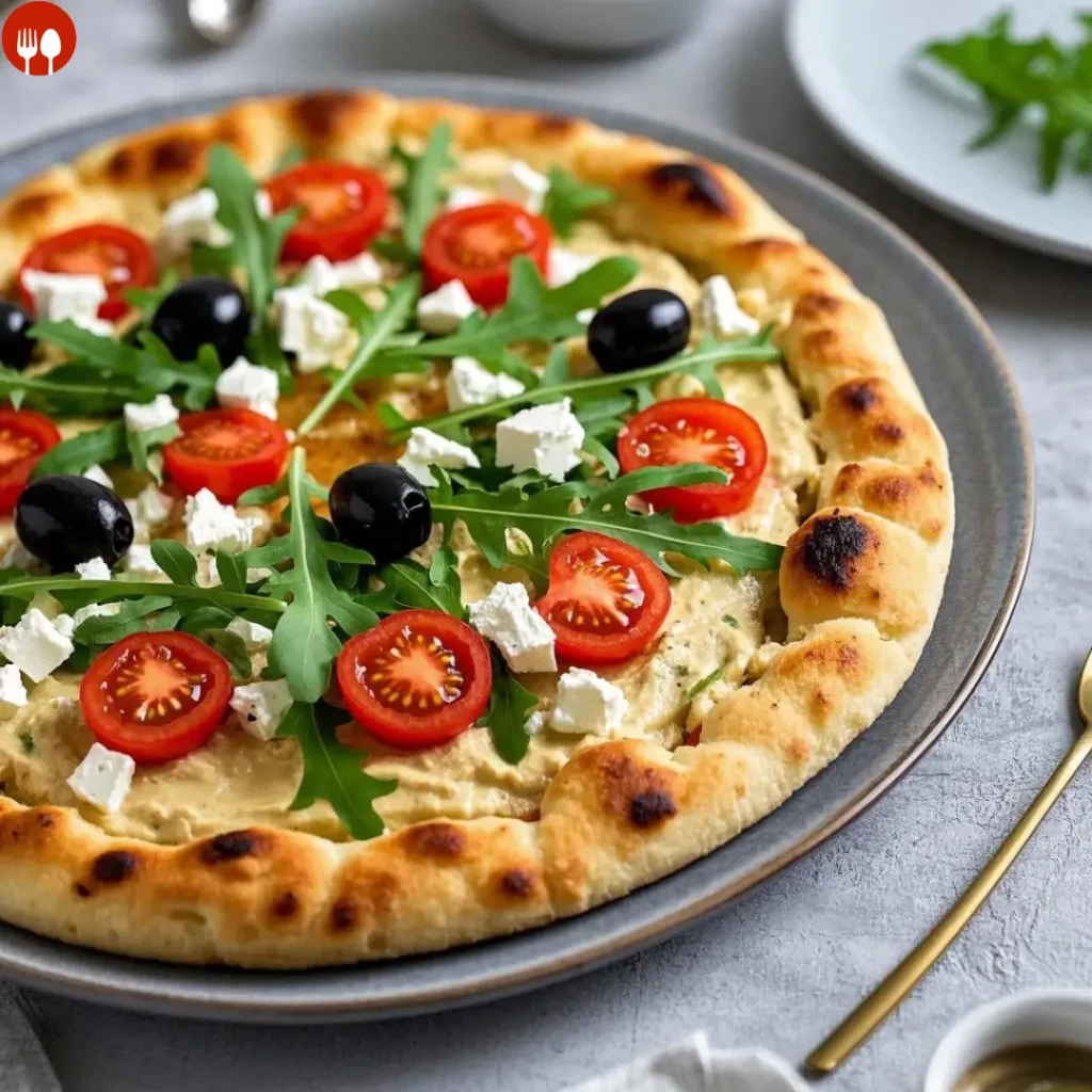 Mediterranean Flatbread Pizza