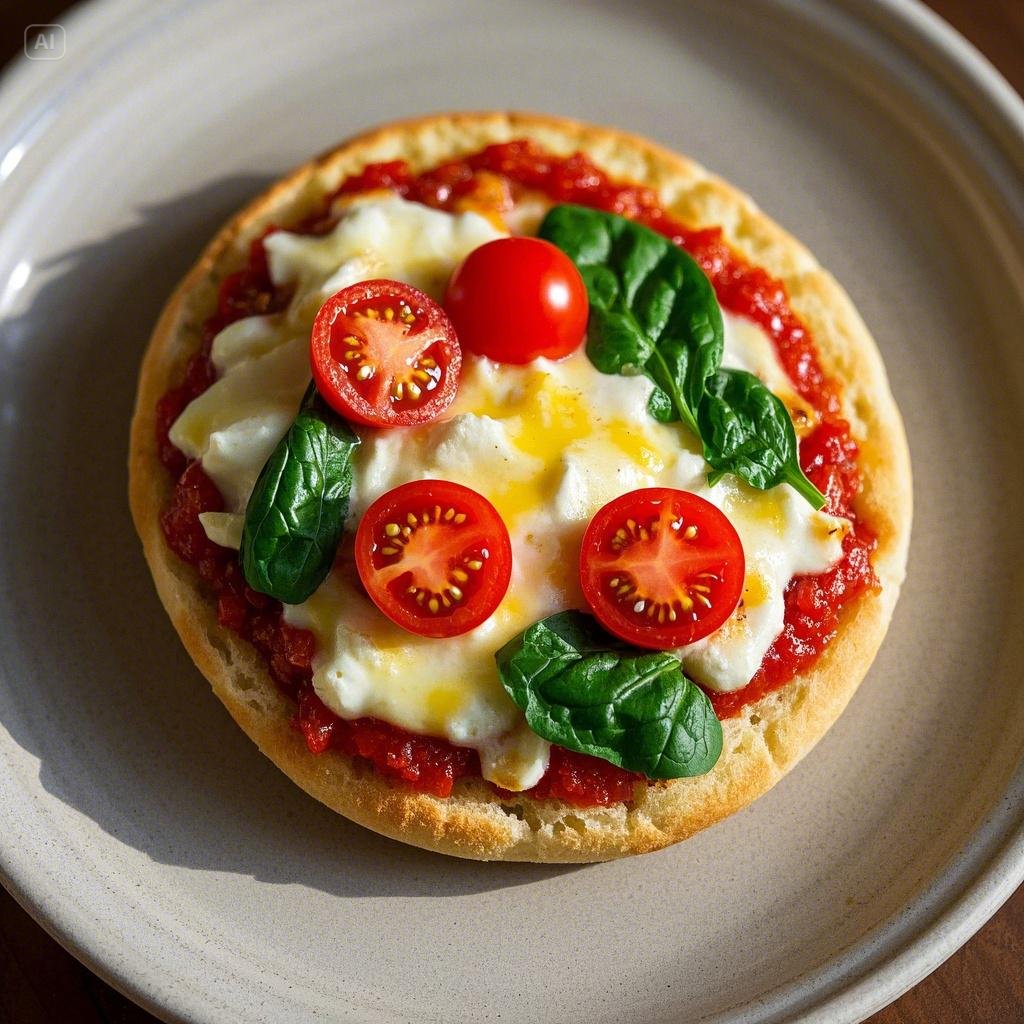 25 Speedy Breakfast Ideas You Can Make in Under 7 Minutes!
13. English Muffin Pizza