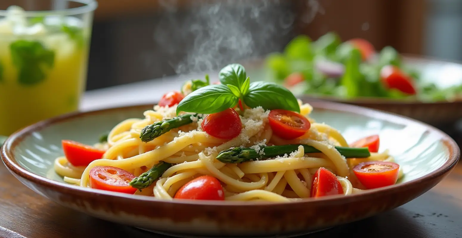 How to Make the Best Asparagus Tomato Pasta in Just 20 Minutes!