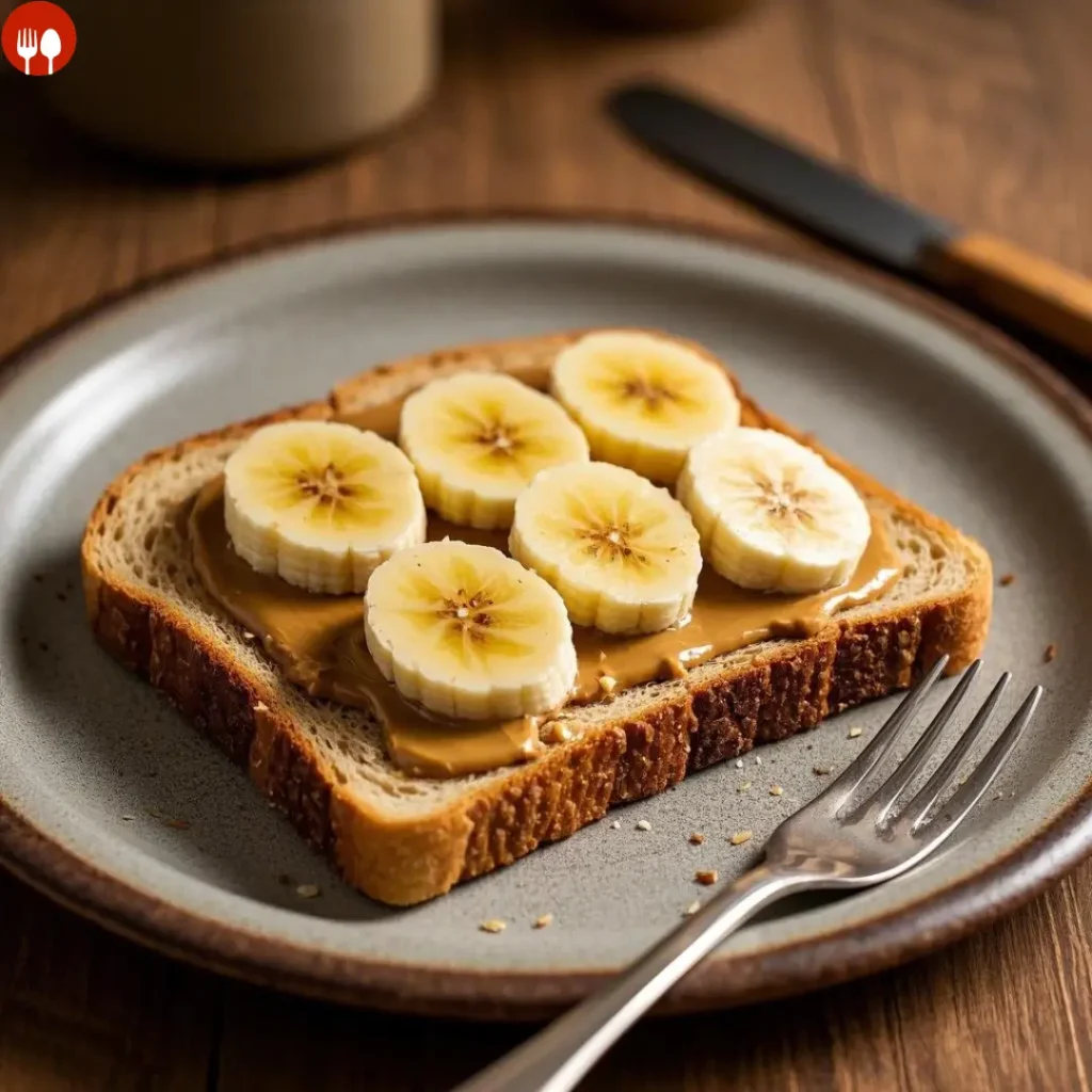 25 Speedy Breakfast Ideas You Can Make in Under 7 Minutes!
1. Banana Peanut Butter Toast