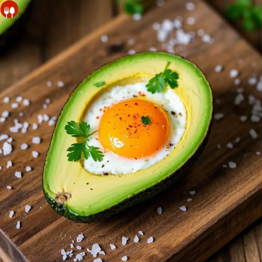 25 Speedy Breakfast Ideas You Can Make in Under 7 Minutes!
18. Baked Egg in Avocado