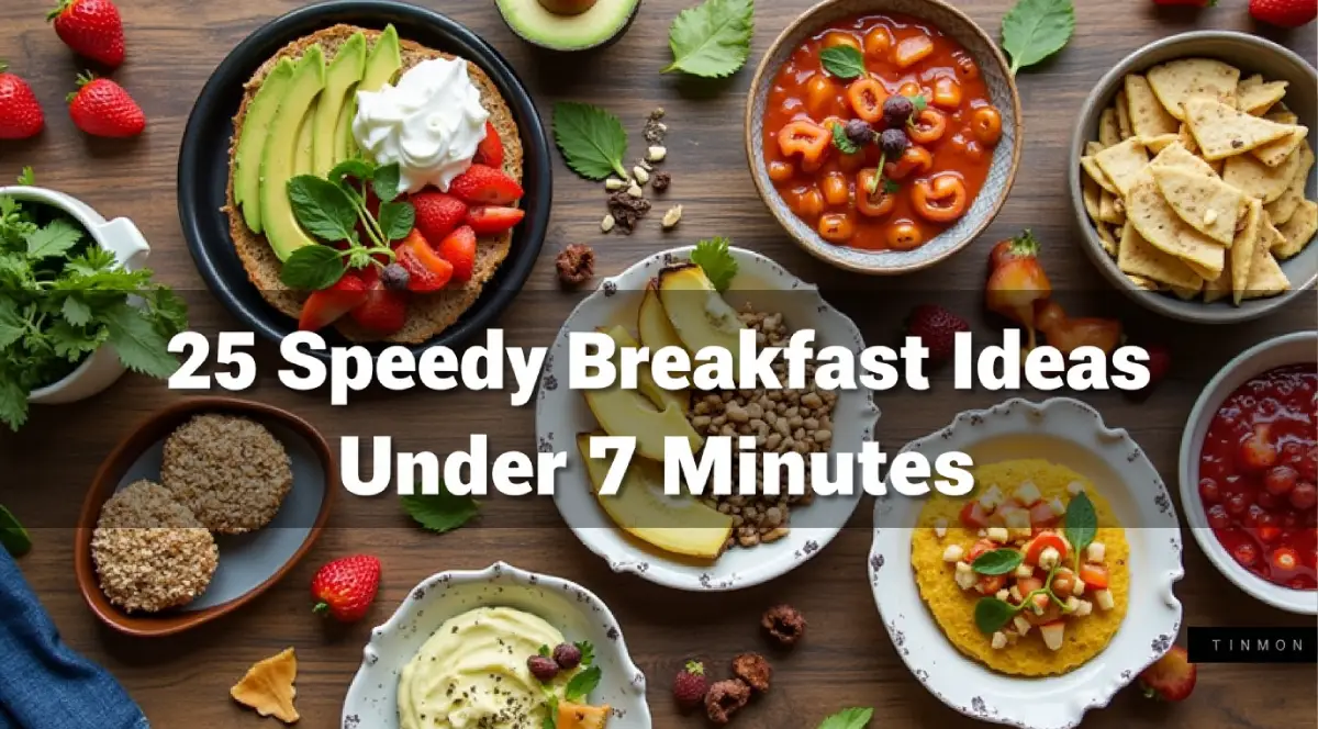 25 Speedy Breakfast Ideas You Can Make in Under 7 Minutes!