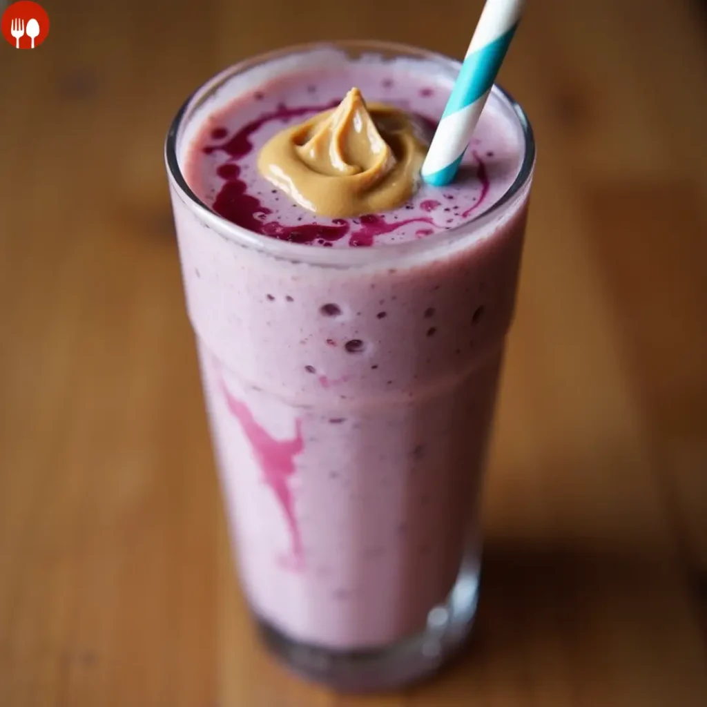 25 Speedy Breakfast Ideas You Can Make in Under 7 Minutes!
6. Peanut Butter & Jelly Smoothie