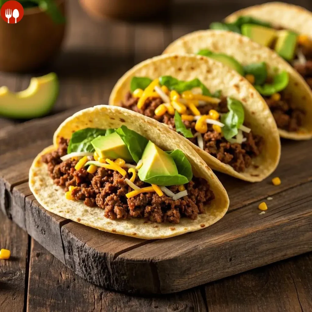 classic ground beef tacos