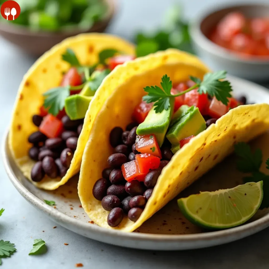 Vegetarian Black Bean Tacos